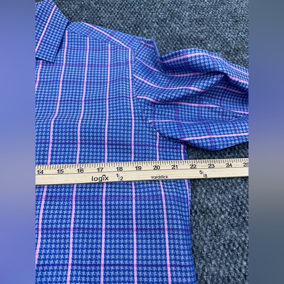 Robert Graham Purple Pink Long Sleeve Button Shirt Flip Cuff • Men’s Medium - Picture 8 of 8